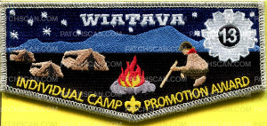 Patch Scan of Wiatava Individual Camp - Pocket flap