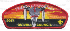 Patch Scan of Quivira Council CSP- Friends of Scouting 2017