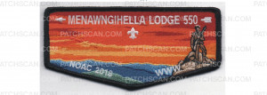 Patch Scan of NOAC Lodge Flap (PO 87800)