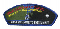 GSLC 2017 National Jamboree 2013 JSP Great Salt Lake Council #590 merged with Trapper Trails Council