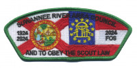SRAC- 2024 FOS And to Obey the Scout Law (Flag)  Suwannee River Area Council #664