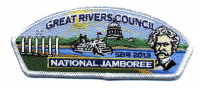 TB 211940 GRC Jambo CSP Riverboat 2013 Great Rivers Council #653