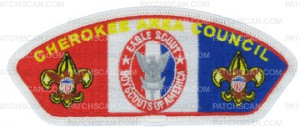 Patch Scan of BSA Eagle Scout - Cherokee Area Council
