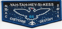 Yah-Tah-Hey-Si-Kess Cheyenne Destiny - pocket flap Great Southwest Council #412
