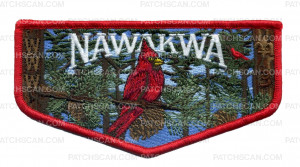 Patch Scan of NAWAKWA FLAP (WOODED SCENE)