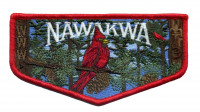 NAWAKWA FLAP (WOODED SCENE) Heart of Virginia Council #602