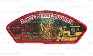 Patch Scan of Crater Lake Council Oregon Trail Council 2017 National Jamboree JSP KW1826