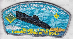 Patch Scan of CRC National Jamboree 2017 Nautilus #14