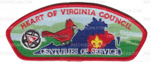 Patch Scan of HOVC - Centuries of Service