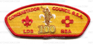 Patch Scan of Conquistador Council 100 CSP