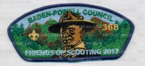 Patch Scan of Friends of Scouting 2017