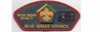 Wood Badge CSP S6-204-17 (PO 86736) Blue Grass Council #204