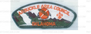 Patch Scan of Arbuckle Area Council shoulder patch