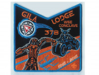 W6E Conclave Gila Lodge pocket patch (85191) Yucca Council #573