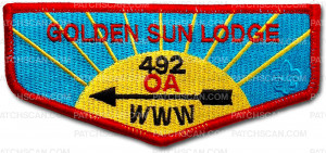 Patch Scan of P24439 2018 Golden Sun Standard Lodge Issue