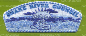 Patch Scan of Snake River Council Blue Badge CSP