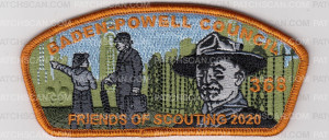 Patch Scan of Friends of Scouting 2020