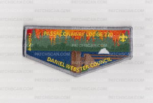 Patch Scan of Passaconaway Lodge 220 Flap Set