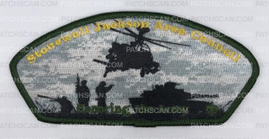 Patch Scan of SJAC Honoring Army