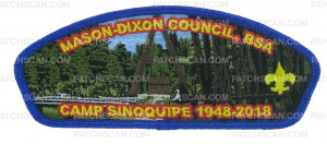 Patch Scan of Camp Sinoquipe 1948-2018 CSP (Chapel)