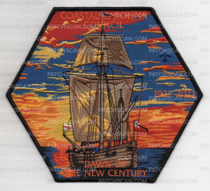 Patch Scan of 100th Anniversary Center Piece (PO 89601)