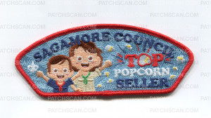 Patch Scan of Sagamore Council- Top Seller Popcorn 