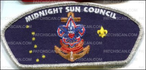 Patch Scan of Midnight Sun Sea Scout CSP -Metallic