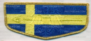 Patch Scan of Sweden Flag OA Flap