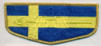 Sweden Flag OA Flap Transatlantic Council #802