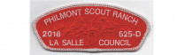 Philmont CSP Metallic Silver CSP (PO 87749) La Salle Council #165