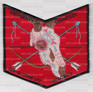 Patch Scan of Sipp-o-lodge 377 NOAC 2022 Red Set