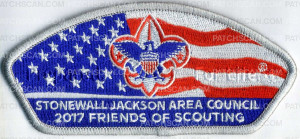 Patch Scan of Stonewall Jackson Council- FOS 2017- Silver Border