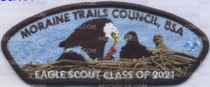 Patch Scan of 432115-Eagle Scout Class 2021