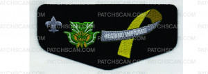 Patch Scan of 2024 Fall Fellowship Flap (PO 101634)