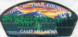 Patch Scan of Oregon Trail Council Camp Melakwa csp