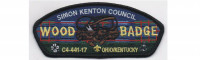 Wood Badge Three Beads (PO 86925) Simon Kenton Council #441