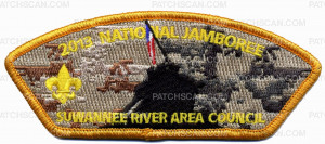 Patch Scan of 2013 JAMBOREE- SUWANNEE RIVER AREA COUNCIL-#211047
