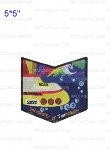 Patch Scan of Puvunga 32 NOAC 2022 multicolor background pocket patch