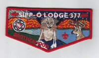 Sipp-O Lodge Brotherhood Red Border Buckeye Council #436