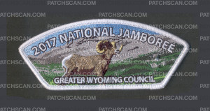 Patch Scan of Greater Wyoming Council 2017 Jamboree Bighorn Sheep JSP