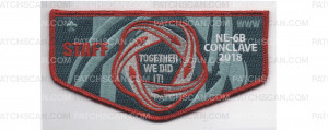 Patch Scan of NE-6B Conclave Staff Flap 2018 (PO 87798)