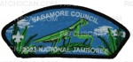 Patch Scan of Sagamore Council- 2023 NSJ- Praying Mantis CSP