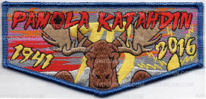 Patch Scan of 75TH PAMOLA LODGE BLUE