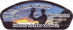 Patch Scan of Camp Barstow - IWC - Barstowree Champion 