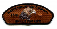 Skills For Life 2016 (black border)  Hawk Mountain Council #528