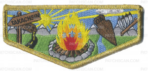 Patch Scan of Takachsin Lodge 173 Flap