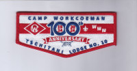 Camp Workcoeman 100th Anniversary Flap Connecticut Rivers Council #66