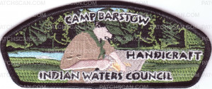 Patch Scan of Camp Barstow - Handicraft - IWC