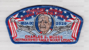 Patch Scan of National Capital Area Council Charles E McGee CSP
