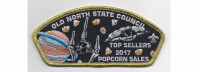 2017 Popcorn Sales CSP Top Sellers (PO 87524) Old North State Council #70